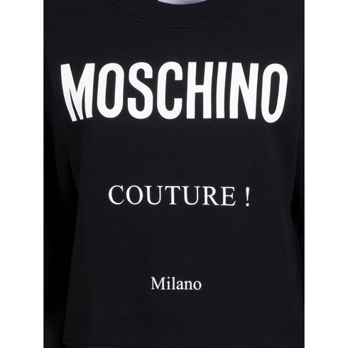MOSCHINO 221EA17230528 1555 BLACK JUMPER FEMALE XXS